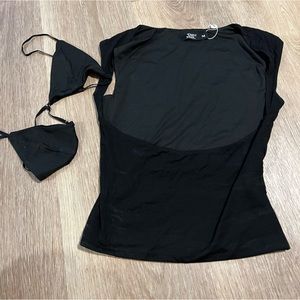 TWO PIECE TIGER MIST TOP SIZE M